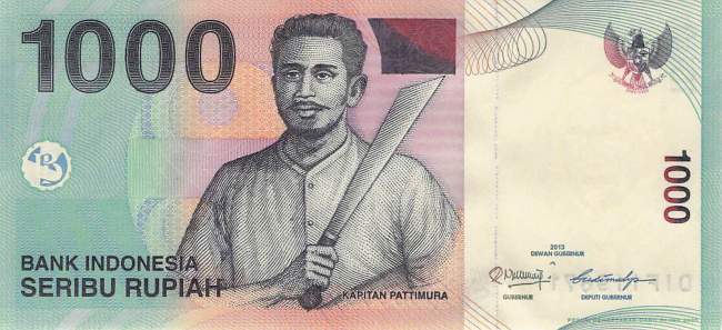 Indonesien 1000 Rupiah 2013 p141m
